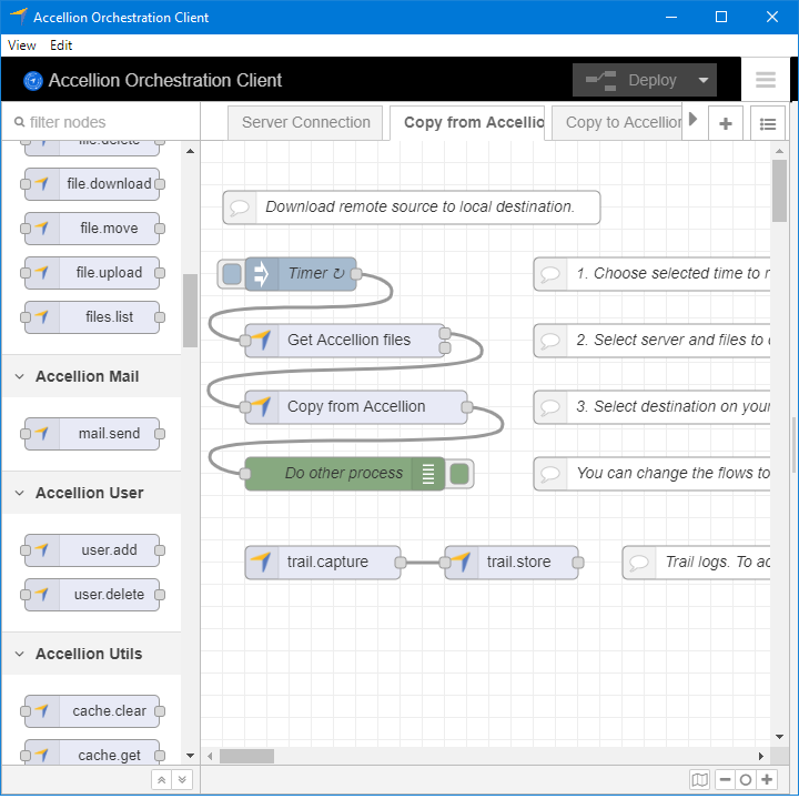 Visual Authoring| Managed File Transfer