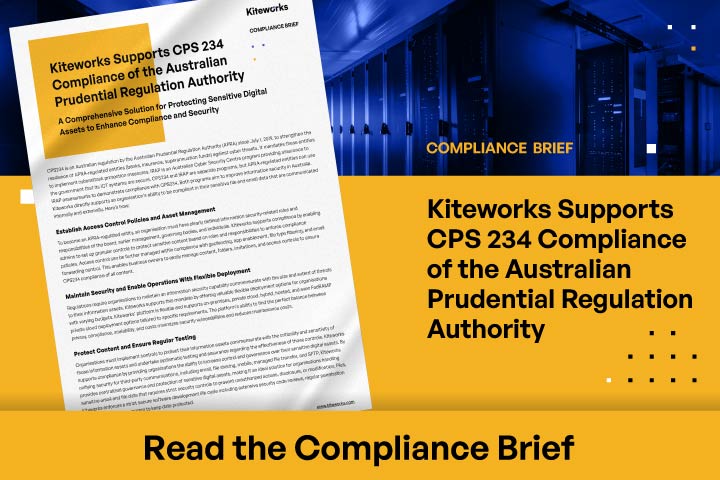 Demonstrate Compliance With the Australian Prudential Regulation Authority's CPS 234 Regulation