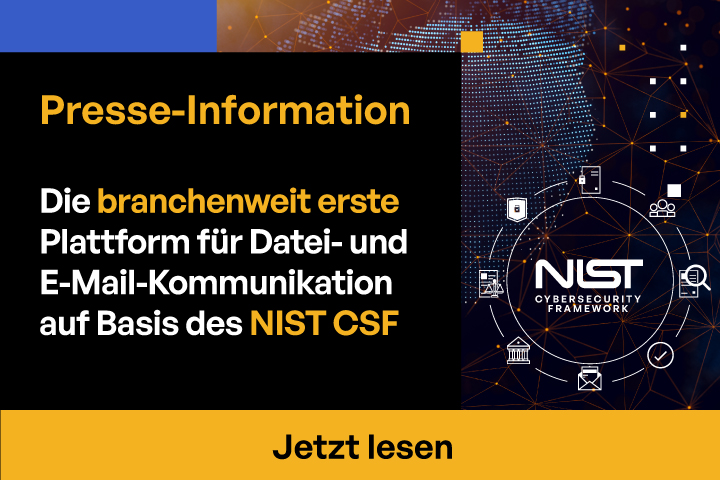 Kiteworks Kundigt die Brancheweit erste Datei-und-Email Komminikastion auf Basis des NIST CSF