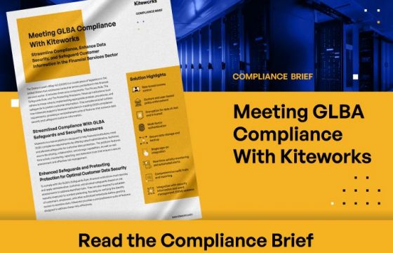 Meeting GLBA Compliance With Kiteworks