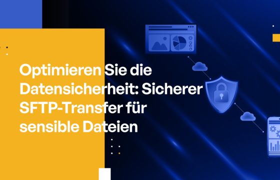 Optimieren Sie die Datensicherheit: Sicherer SFTP-Transfer für sensible Dateien