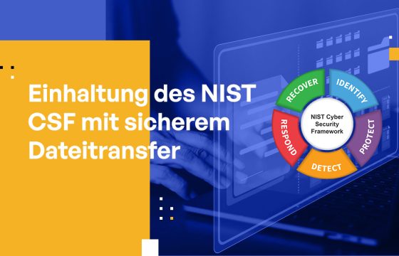 Einhaltung des NIST CSF mit sicherem Dateitransfer