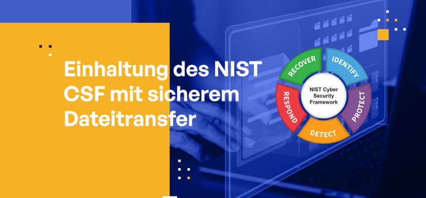 Einhaltung des NIST CSF mit sicherem Dateitransfer