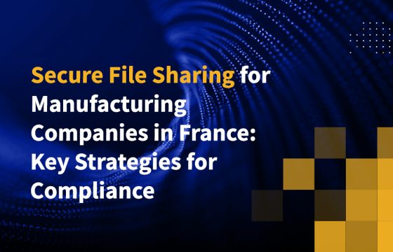 Secure File Sharing for Manufacturing Companies in France: Key Strategies for Compliance
