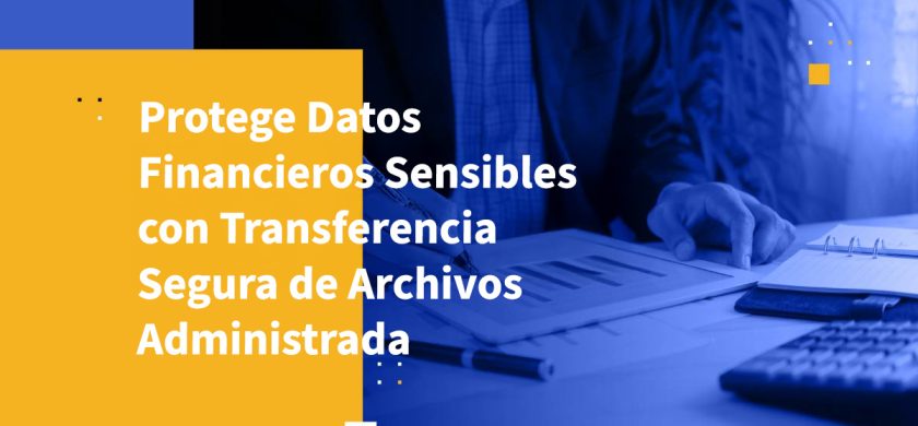 Protege Datos Financieros Sensibles con Transferencia Segura de Archivos Administrada