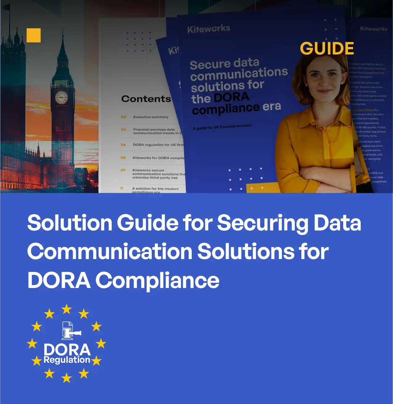 Get your guide to Secure Data Communication Solutions for the DORA compliance era