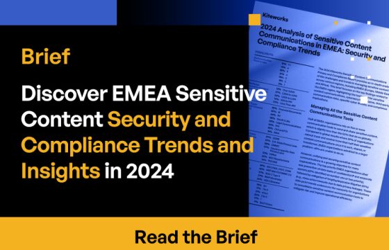 Discover EMEA Sensitive Content Communications Security and Compliance Trends