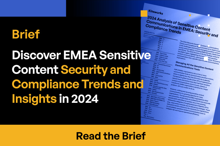 Discover EMEA Sensitive Content Communications Security and Compliance Trends