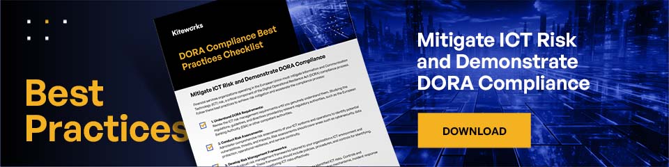 DORA Compliance Best Practices Checklist