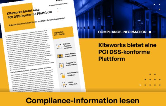 Kiteworks bietet eine PCI DSS-konforme Plattform