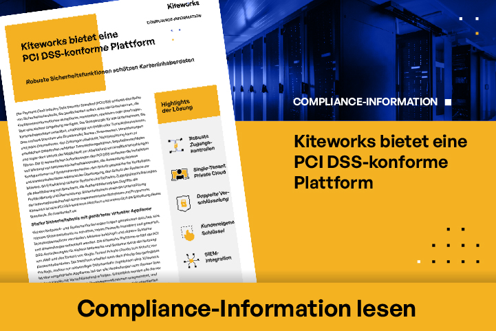 Kiteworks bietet eine PCI DSS-konforme Plattform