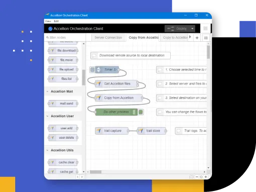 Visual Authoring| Secure MFT Client