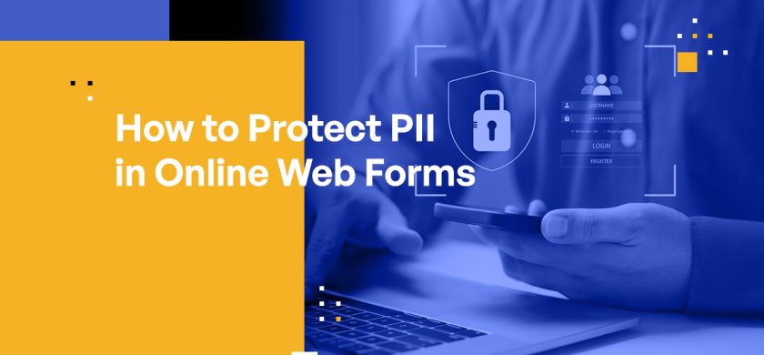 How to Protect PII in Online Web Forms