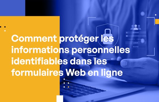 Comment protéger les informations personnelles identifiables dans les formulaires Web en ligne