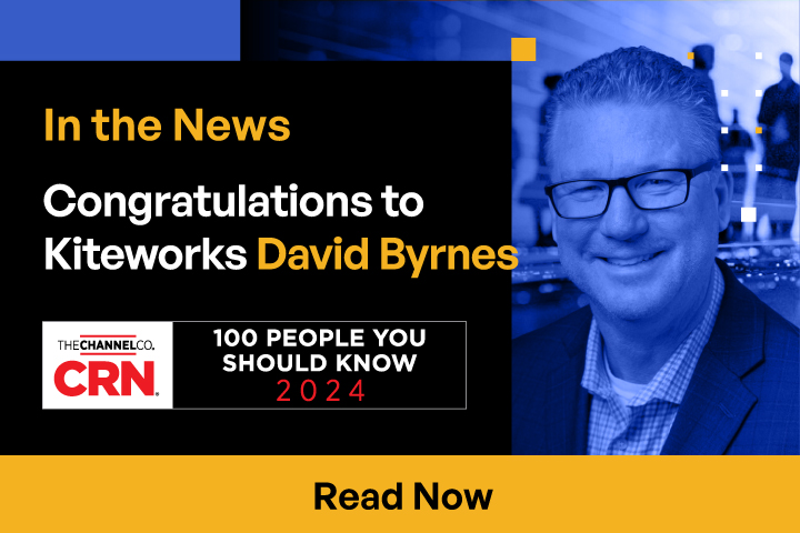 Congratulations to Kiteworks David Byrnes