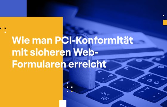 Wie Sie PCI-Konformität mit sicheren Web-Formularen erreichen