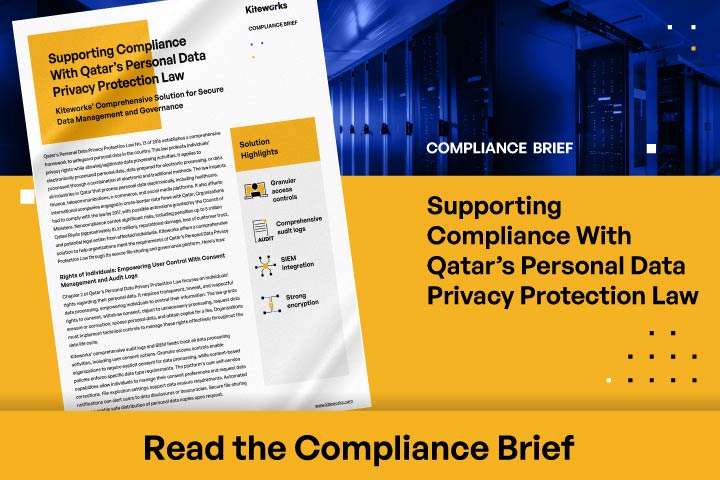 Supporting Compliance With Qatar’s Personal Data Privacy Protection Law