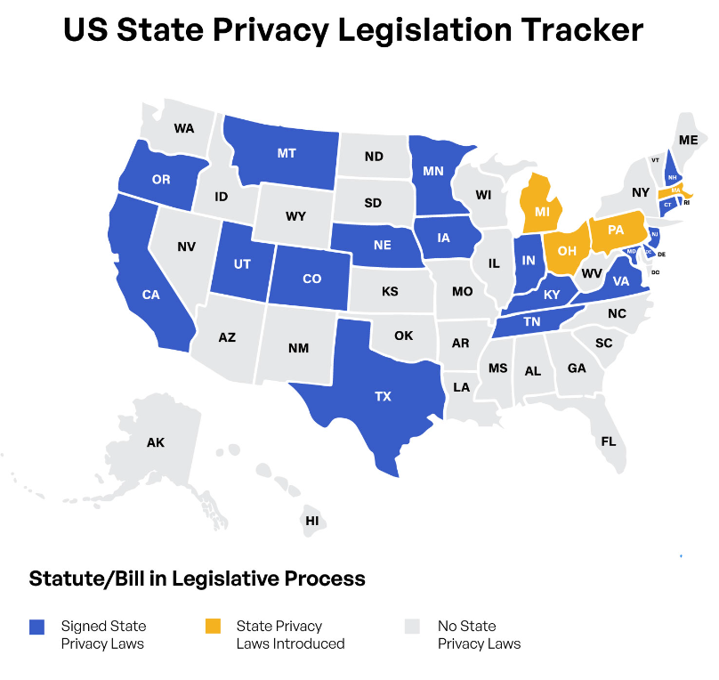 US State Privacy Laws Tracker