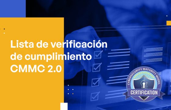 Lista de verificación de cumplimiento CMMC 2.0