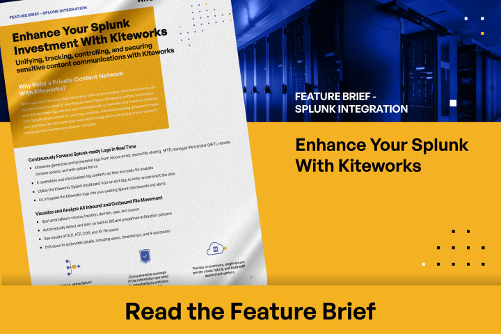 Enhance Your Splunk Investment With Kiteworks