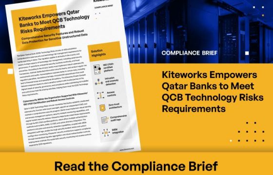 Kiteworks Empowers Qatar Banks to Meet QCB Technology Risks Requirements