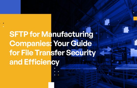 SFTP for Manufacturing Companies: Your Guide for File Transfer Security and Efficiency