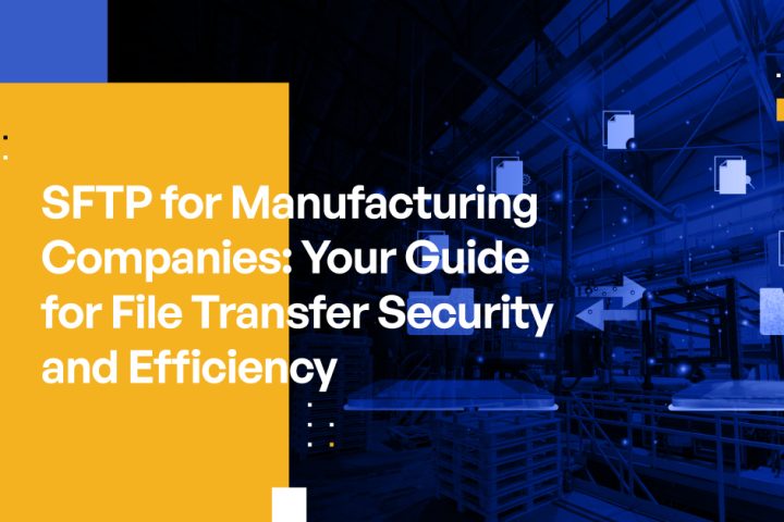 SFTP for Manufacturing Companies: Your Guide for File Transfer Security and Efficiency