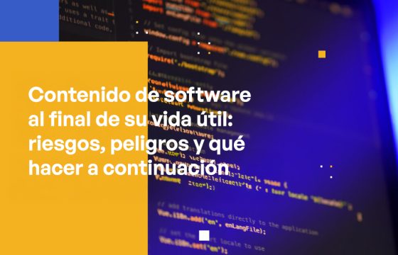 Blog Banner - End of Life Software Risks, Dangers & What to Do Next