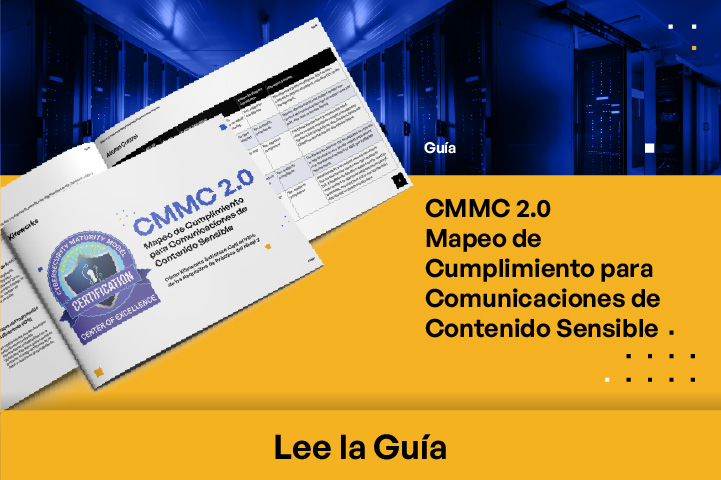 Mapeo de Cumplimiento CMMC 2.0 para Comunicaciones de Contenido Sensible