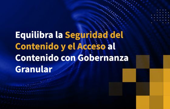 Equilibra la Seguridad del Contenido y el Acceso al Contenido con Gobernanza Granular