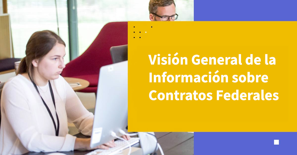 Información sobre Contratos Federales (FCI)