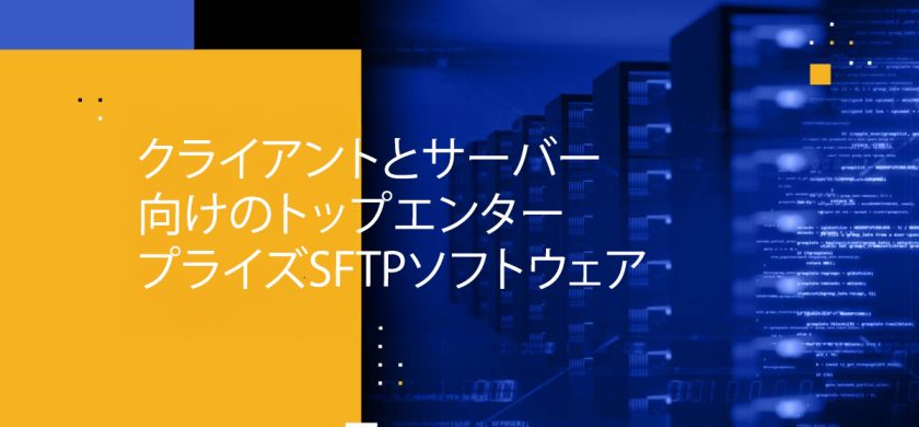 クライアントとサーバー向けのトップエンタープライズSFTPソフトウェア