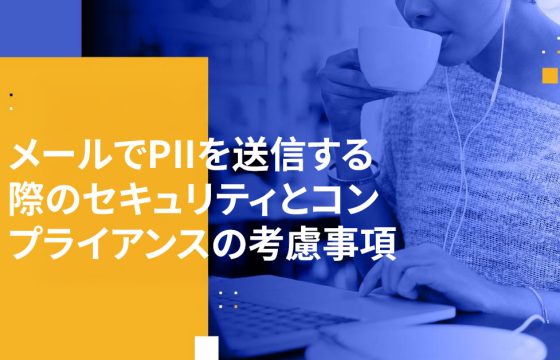 メールでPIIを送信する際のセキュリティとコンプライアンスの考慮事項