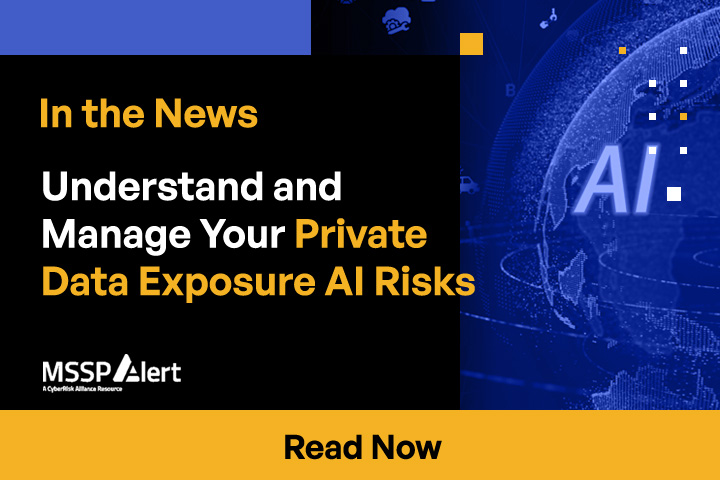 Understand and Manage Your Private Data Exposure AI Risks