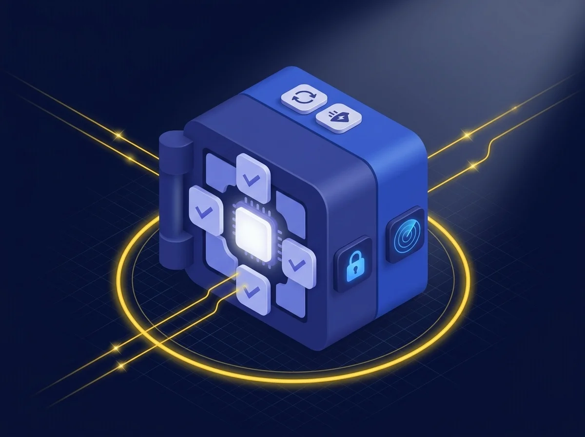 Enhance Data Protection with a Hardened Virtual Appliance Diagram illustrating Kiteworks hardened virtual appliance architecture with secure DMZ placement, disabled unnecessary services, and integrated antivirus, WAF, and IDS protections.