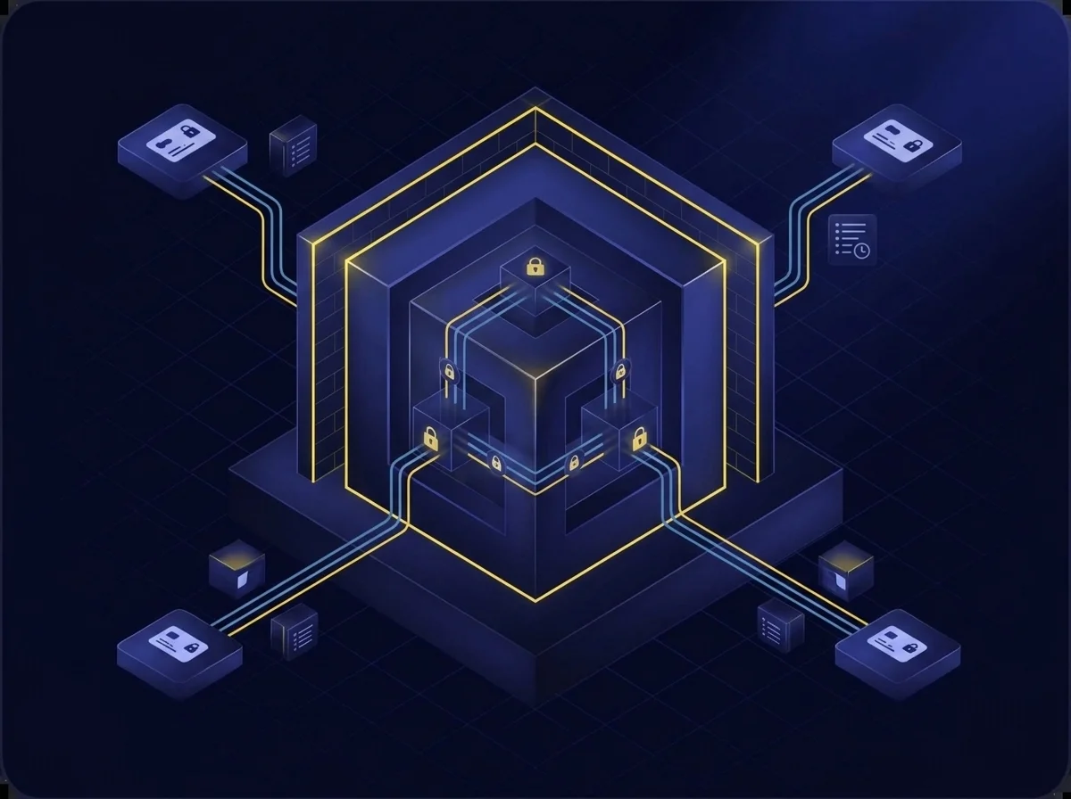 Secure Cross-border Health Data Infrastructure Diagram illustrating secure cross-border health data infrastructure with multi-layered security, virtual appliance architecture, and audit logging for EHDS compliance.
